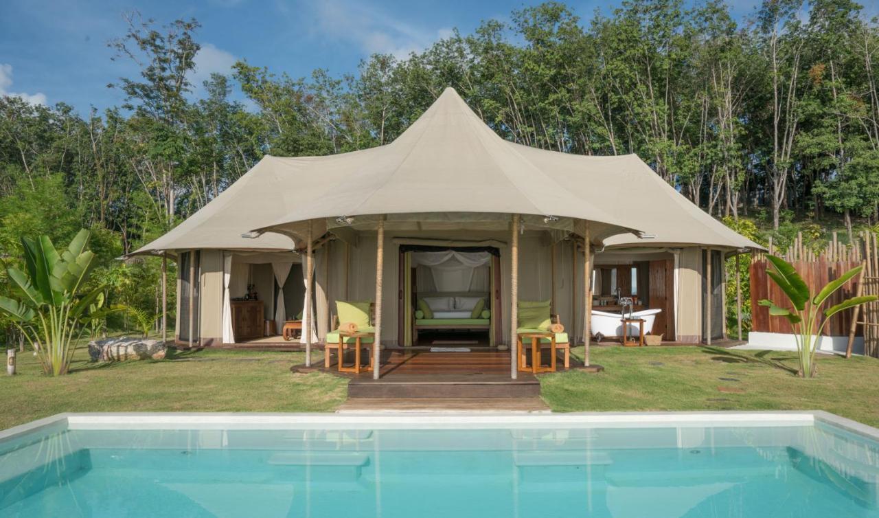 9 ฮอร์นบิลส์ เต็นต์แคมป์ Hotel เกาะยาวน้อย ภายนอก รูปภาพ