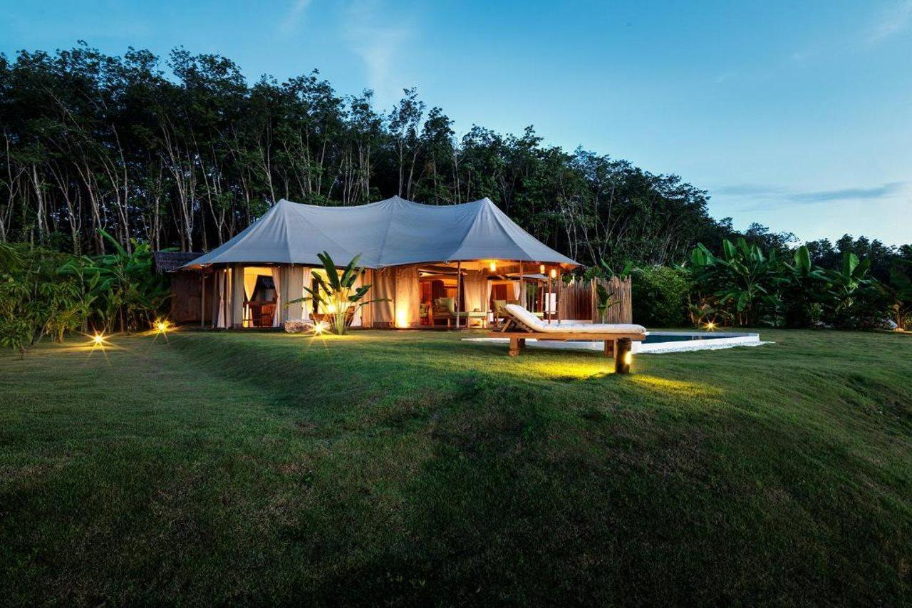 9 ฮอร์นบิลส์ เต็นต์แคมป์ Hotel เกาะยาวน้อย ภายนอก รูปภาพ