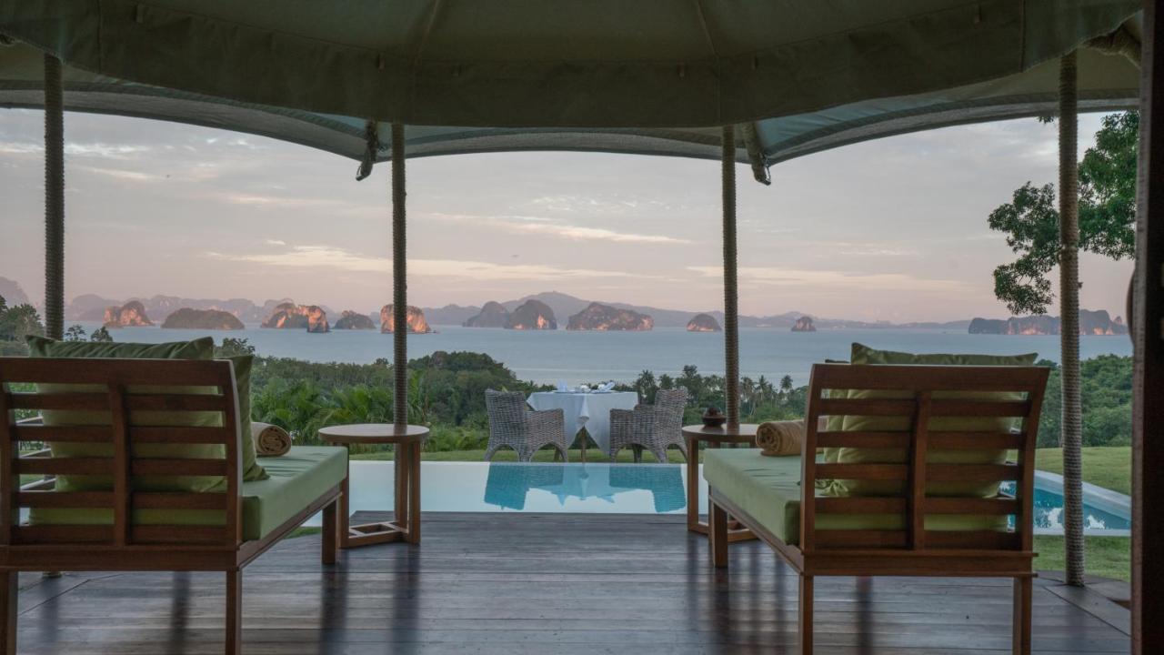 9 ฮอร์นบิลส์ เต็นต์แคมป์ Hotel เกาะยาวน้อย ภายนอก รูปภาพ