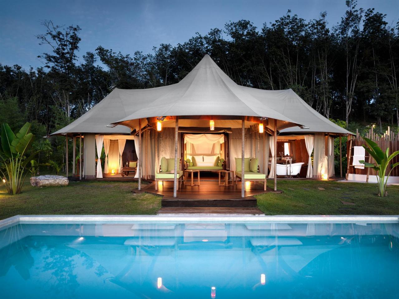 9 ฮอร์นบิลส์ เต็นต์แคมป์ Hotel เกาะยาวน้อย ภายนอก รูปภาพ